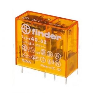 FINDER 10A 1CO 40SER Mini PCB Relay 12VAC
