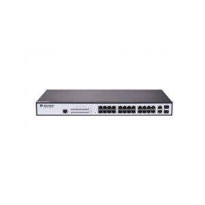 BDCOM 26-Port 10/100 POE switch (24 POE ports, 2 x 1000Mbps Combo ports)
