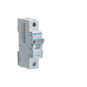 MA Series Miniature Single Pole Circuit Breakers 6kA C Curve