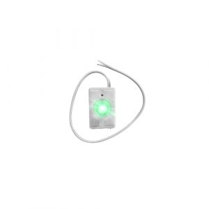Green LED super bright LED, surface or recessed - 12vdc
